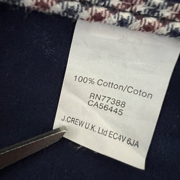 J Crew Womens Downtown Field Jacket Blue Waxed Cotton  Military 19034 size XXS - Picture 10 of 12